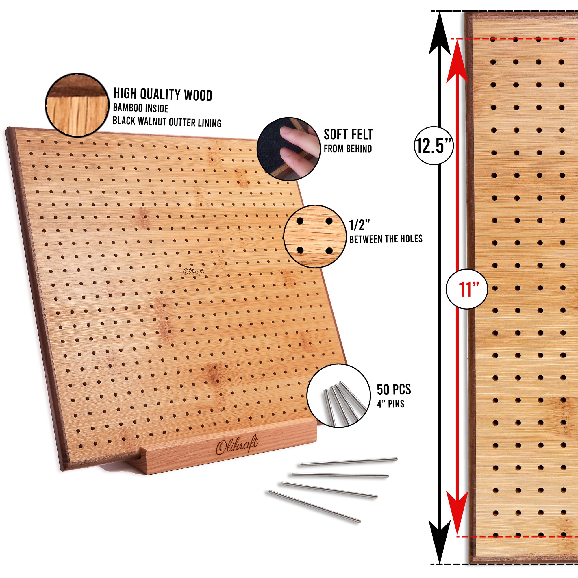 Wooden Blocking Board - Large, Accessories